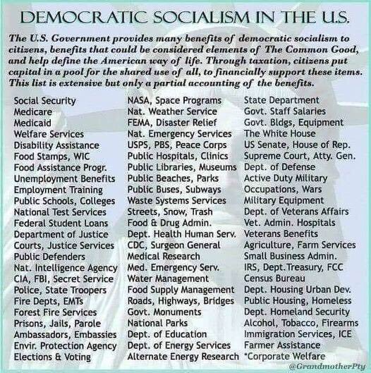 examples of socialism