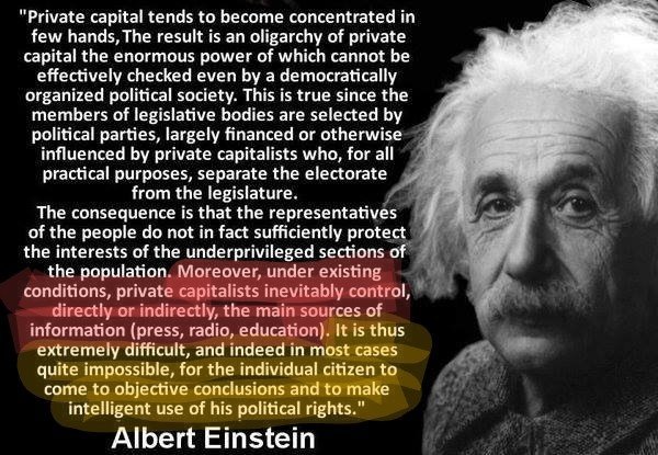 Einstein on the Economy
