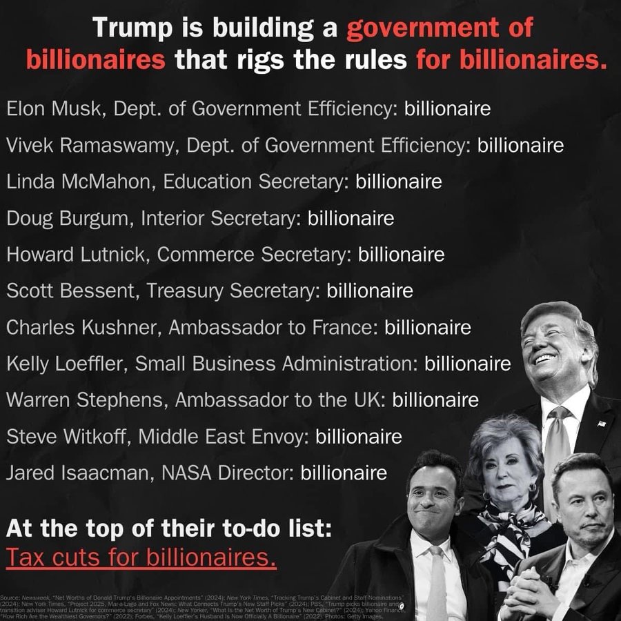 Trump's Billionaire Cabinet